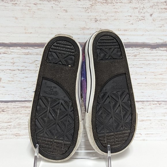 Converse Kids Galaxy lace up shoe size 8T - Picture 5 of 7